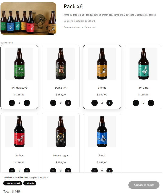 ¿ Querés comprar botellas ?