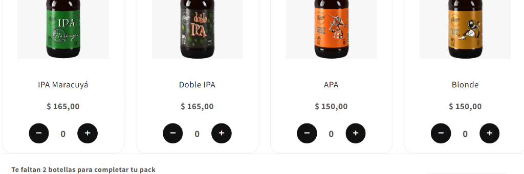 ¿ Querés comprar botellas ?
