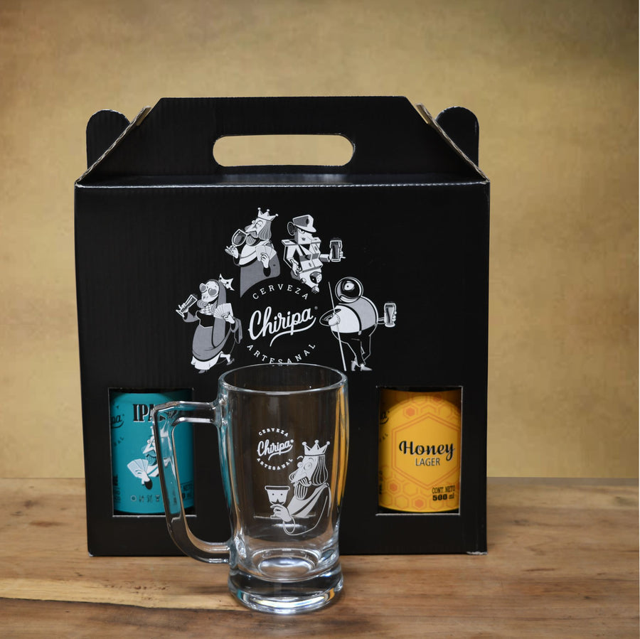 Pack Jarra Rey Truco + 2 botellas
