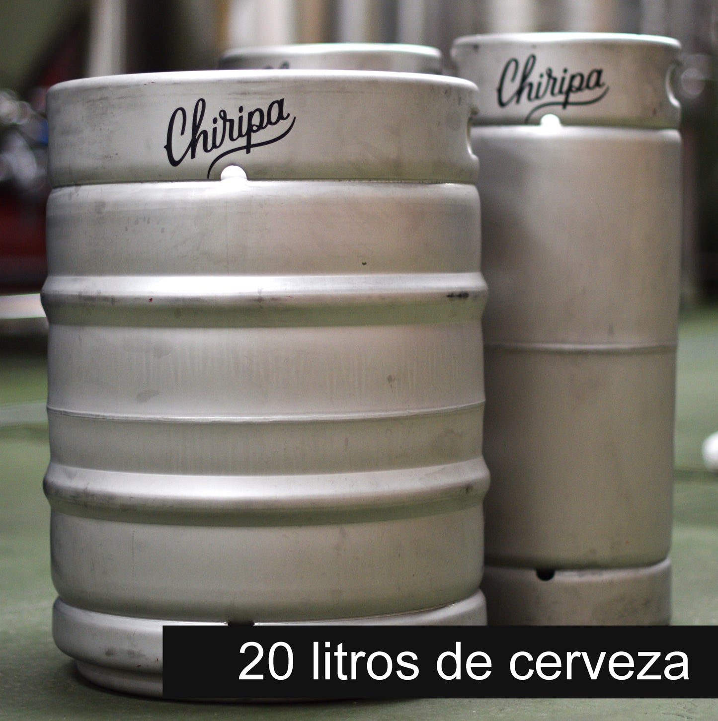 Cerveza en barril de 20 litros